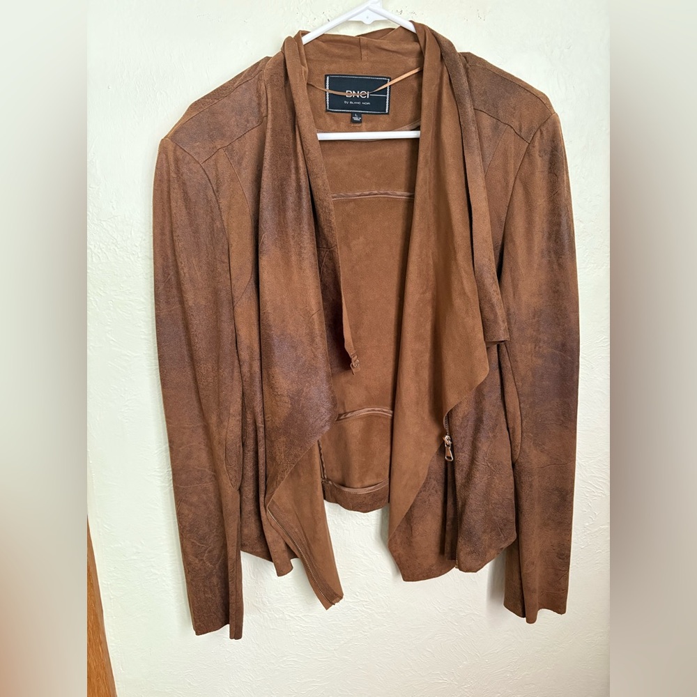 Women's Brown Suede Jacket